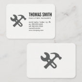 Carte De Visite Outils (Devant / Derrière)