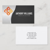 Carte De Visite Outils à main | Technicien | Entrepreneur (Devant / Derrière)