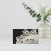 Carte De Visite Outils autorisés d'entreprise de construction (Debout devant)