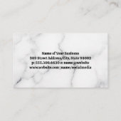 Carte De Visite Outils Barbershop | Coupe de cheveux vue latérale (Dos)