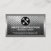 Carte De Visite Outils Builder | Acier de construction (Devant)