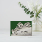 Carte De Visite Outils commerciaux de construction d'entrepreneur  (Debout devant)