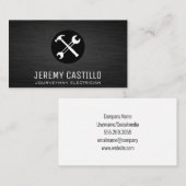 Carte De Visite Outils | Construction matérielle (Devant / Derrière)