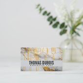 Carte De Visite Outils culinaires de cuisine | Marbre (Debout devant)