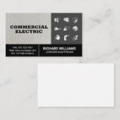 Carte De Visite Outils d'alimentation de construction (Devant / Derrière)