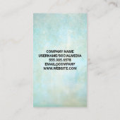 Carte De Visite Outils de brosse pour artistes (Dos)