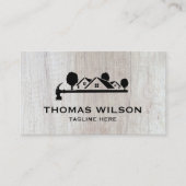 Carte De Visite Outils de charpentier à main de construction moder (Devant)