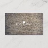 Carte De Visite Outils de charpentier constructeur professionnel m (Dos)