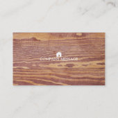 Carte De Visite Outils de charpentier constructeur professionnel m (Dos)