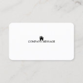 Carte De Visite Outils de charpentier constructeur professionnel m (Dos)