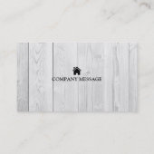 Carte De Visite Outils de charpentier constructeur professionnel m (Dos)