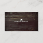 Carte De Visite Outils de charpentier constructeur professionnel m (Dos)