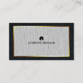 Carte De Visite Outils de charpentier constructeur professionnel m (Dos)