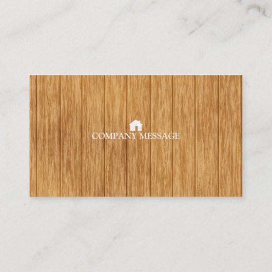 Carte De Visite Outils de charpentier de construction professionne (Dos)