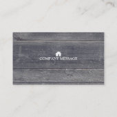 Carte De Visite Outils de charpentier de construction professionne (Dos)