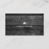 Carte De Visite Outils de charpentier menuisier constructeur profe (Dos)