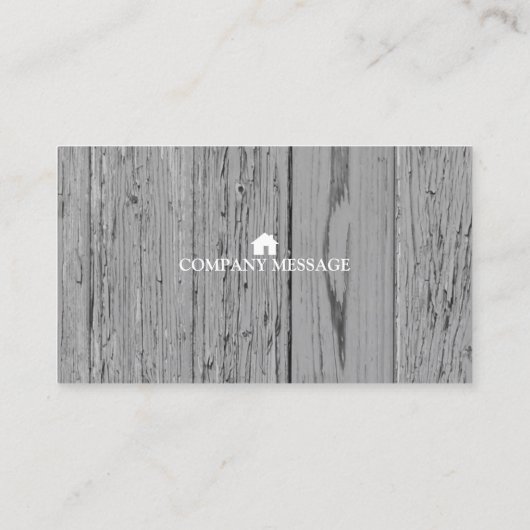 Carte De Visite Outils de charpentier pour constructeurs professio (Dos)