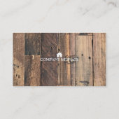 Carte De Visite Outils de charpentier pour les constructeurs profe (Dos)