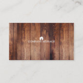 Carte De Visite Outils de charpentier pour les constructeurs profe (Dos)