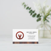 Carte De Visite Outils de clé matérielle | Construction Builder (Debout devant)