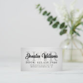 Carte De Visite Outils de coiffeur inspirés professionnels (Debout devant)