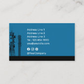 Carte De Visite Outils de communication (Dos)