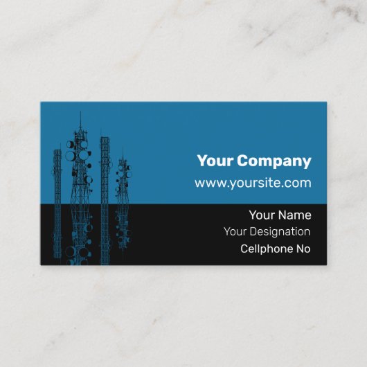 Carte De Visite Outils de communication (Devant)