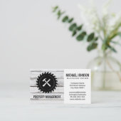 Carte De Visite Outils de construction | Bois (Debout devant)