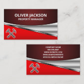 Carte De Visite Outils de construction matérielle | Marteaux | Mét (Devant / Derrière)