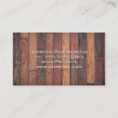 Carte De Visite Outils de construction | Parquet (Dos)