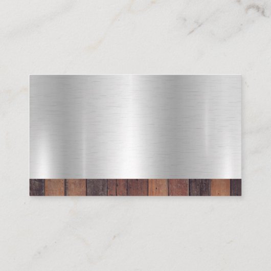 Carte De Visite Outils de création | Construction Builder | Bois m (Dos)