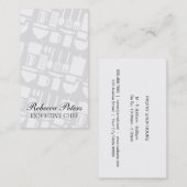 Carte De Visite Outils de cuisine (Devant / Derrière)