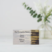 Carte De Visite Outils de dessin techniques réglés de rapporteur (Debout devant)