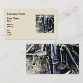 Carte De Visite Outils de forgeron (Devant / Derrière)