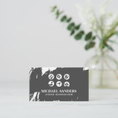 Carte De Visite Outils de jardinage | Paysage extérieur (Debout devant)