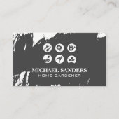 Carte De Visite Outils de jardinage | Paysage extérieur (Devant)