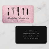 Carte De Visite Outils de kit de flamme avec Parties scintillant d (Devant / Derrière)