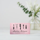 Carte De Visite Outils de kit de flamme avec Parties scintillant d (Debout devant)