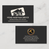 Carte De Visite Outils de manuel de boîte rectangle créative (Devant / Derrière)