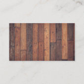 Carte De Visite Outils de menuiserie | Bois (Dos)