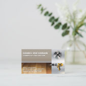 Carte De Visite Outils de menuiserie | Construction intérieure (Debout devant)