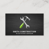 Carte De Visite Outils de menuiserie de construction de clé martea (Devant)