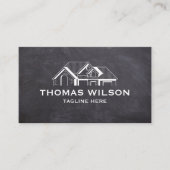 Carte De Visite Outils de menuiserie de construction professionnel (Devant)