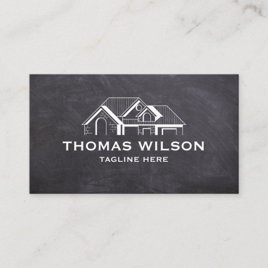 Carte De Visite Outils de menuiserie de construction professionnel (Devant)