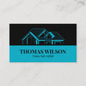 Carte De Visite Outils de menuiserie de construction professionnel (Devant)