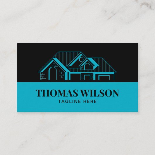 Carte De Visite Outils de menuiserie de construction professionnel (Devant)