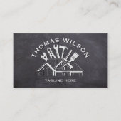 Carte De Visite Outils de menuiserie de construction professionnel (Devant)