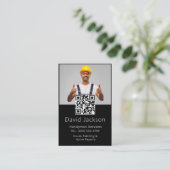 Carte De Visite Outils de menuiserie de construction professionnel (Debout devant)