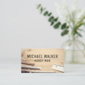 Carte De Visite Outils de menuiserie | Matériel | Travail du bois (Debout devant)