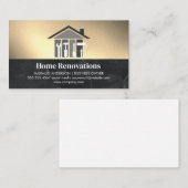 Carte De Visite Outils de menuiserie | Rénovations (Devant / Derrière)